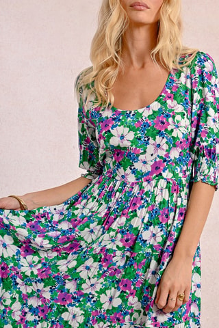 Robe longue - Vert clair - Molly Bracken