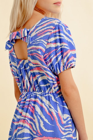 Robe - Bleu et blanc - Molly Bracken