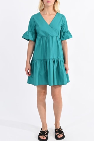 Robe trapèze - Vert émeraude - Molly Bracken