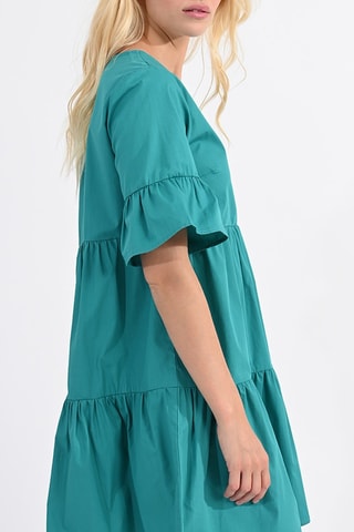 Robe trapèze - Vert émeraude - Molly Bracken