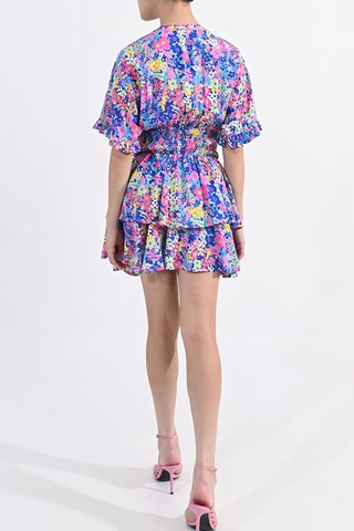 Robe patineuse - Bleu roi- Lili Sidonio