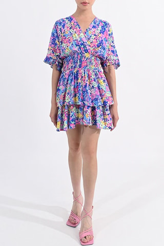 Robe patineuse - Bleu roi- Lili Sidonio