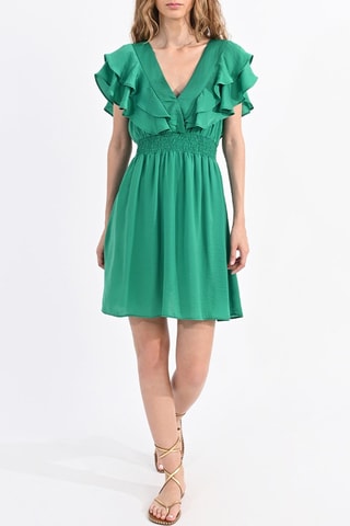 Robe patineuse - Vert- Lili Sidonio