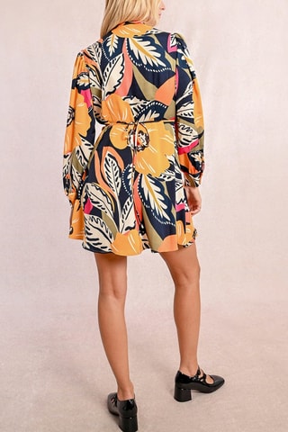 Robe patineuse - Orange - Molly Bracken