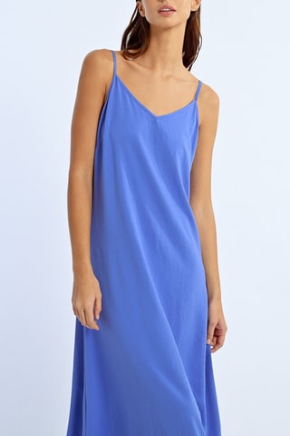 Robe longue - Bleu cobalt - Molly Bracken
