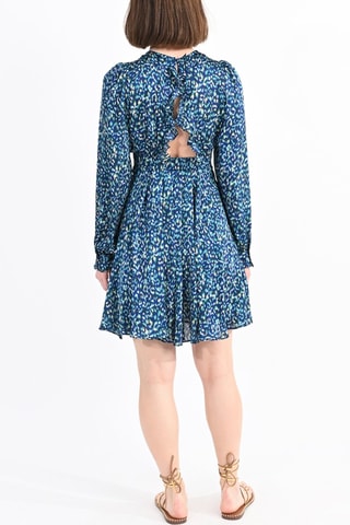 Robe patineuse - Bleu cobalt - Molly Bracken