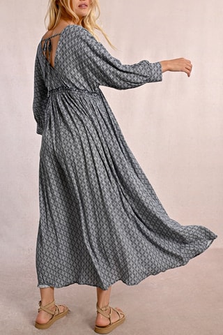 Robe longue - Bleu marine - Molly Bracken