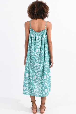 Robe midi - Turquoise - Molly Bracken