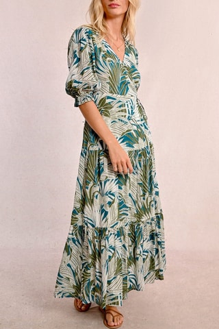 Robe portefeuille - Kaki - Molly Bracken