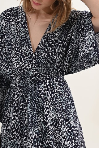 Robe patineuse - Bleu marine - Molly Bracken