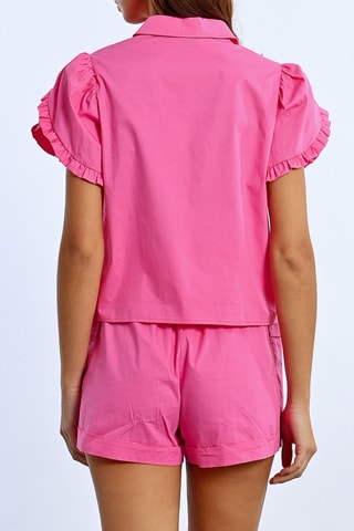 Chemisier et short - Fuchsia