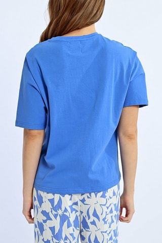 T-shirt - Bleu cobalt - Molly Bracken
