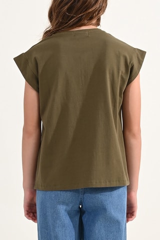 T-shirt - Kaki - Molly Girl - Molly Bracken