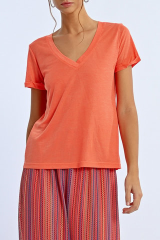 T-shirt - Orange - Molly Bracken
