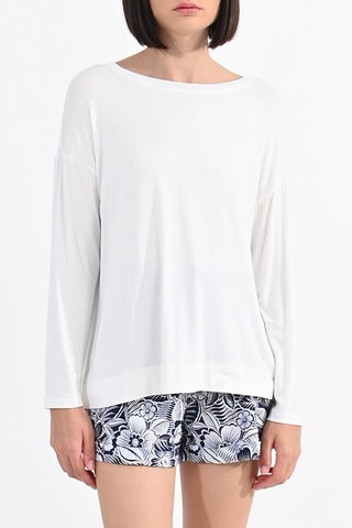 T-shirt - Blanc- Lili Sidonio