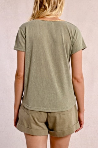 T-shirt - Kaki chiné - Molly Bracken