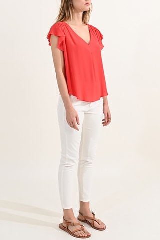 Blouse - Rouge - Molly Bracken