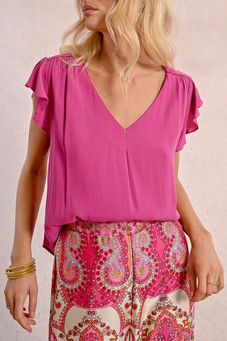 Blouse - Violet - Molly Bracken