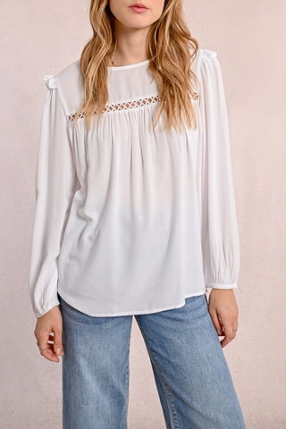 Blouse - Blanc - Molly Bracken