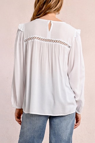 Blouse - Blanc - Molly Bracken