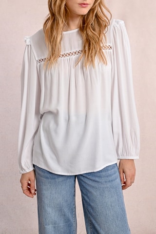 Blouse - Blanc - Molly Bracken