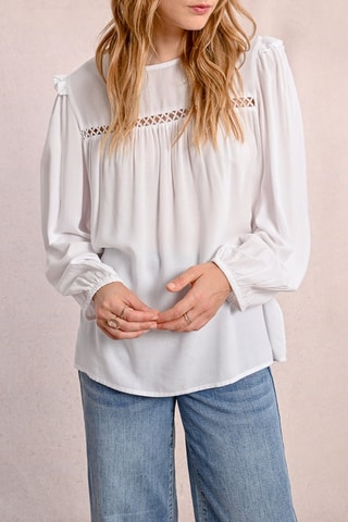 Blouse - Blanc - Molly Bracken