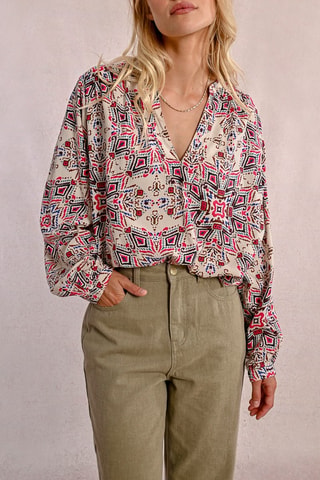 Blouse - Beige - Molly Bracken