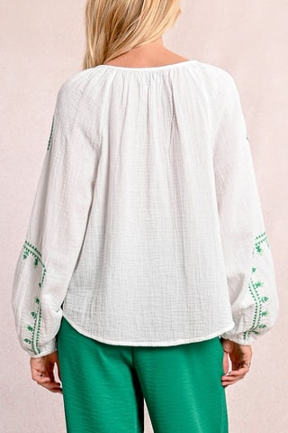 Blouse - Blanc - Molly Bracken