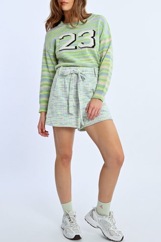 Short taille haute - Vert fluo - Molly Bracken
