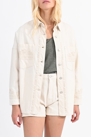 Short en jean - Beige - Molly Bracken