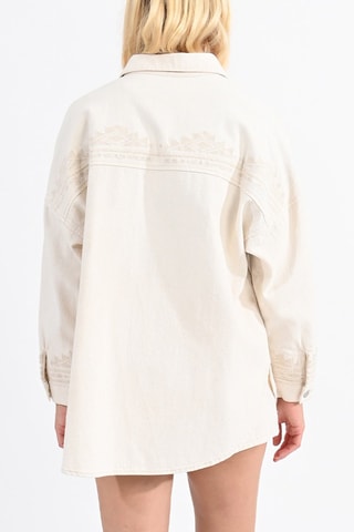 Short en jean - Beige - Molly Bracken
