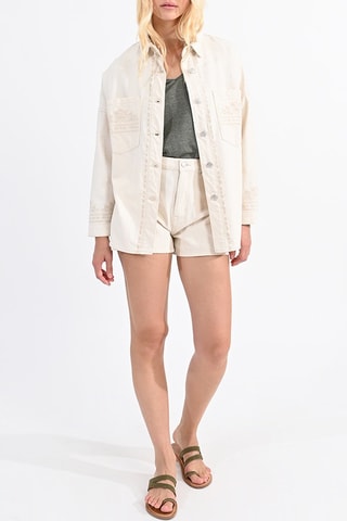 Short en jean - Beige - Molly Bracken