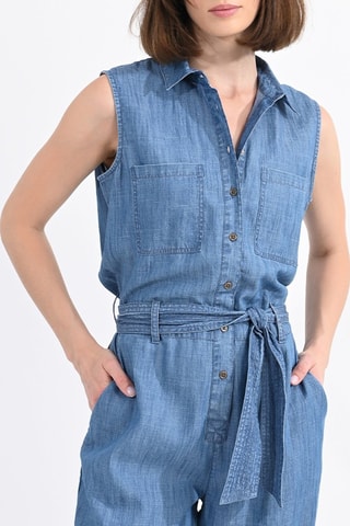 Combinaison en jean - Bleu clair