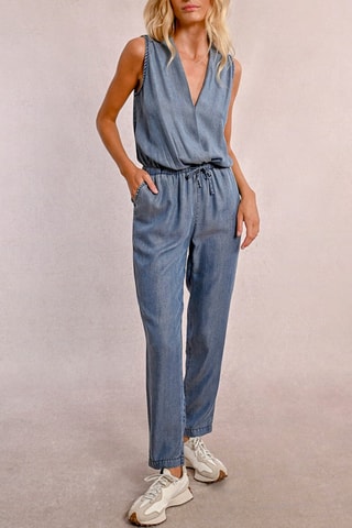 Combinaison en jean - Bleu - Molly Bracken