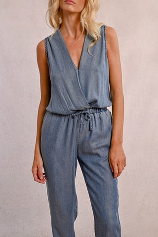 Combinaison en jean - Bleu - Molly Bracken