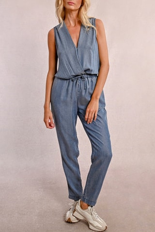 Combinaison en jean - Bleu - Molly Bracken