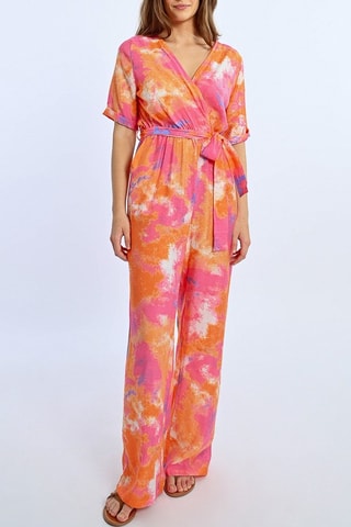 Combinaison - Orange et rose