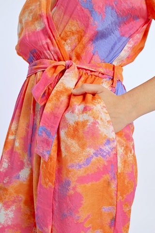 Combinaison - Orange et rose