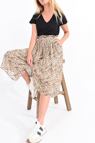 Jupe patineuse - Beige - Molly Bracken