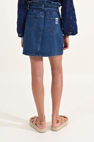 Jupe en jean - Bleu - Molly Girl - Molly Bracken