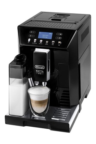 Expresso Broyeur Delonghi Eletta Evo -  Café à grains - 2 l - 1450 W - 2 tasses - Noir