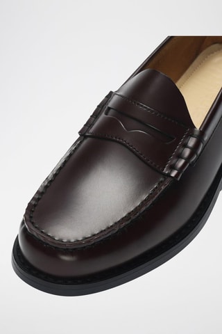 Mocasines de piel - Marrón - Selected