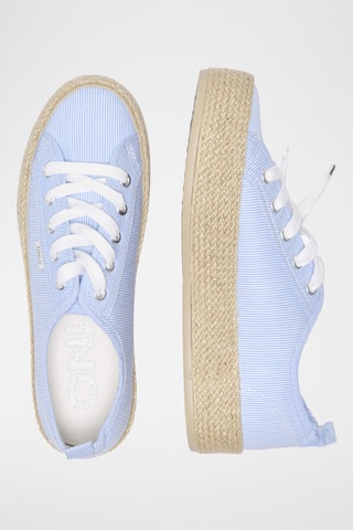 Zapatillas con plataforma - Azul claro