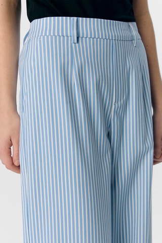 Pantalón wide leg - Azul claro - Selected