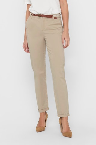 Pantalón chino regular fit - Beige