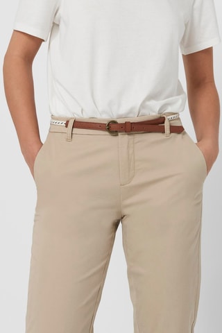 Pantalón chino regular fit - Beige