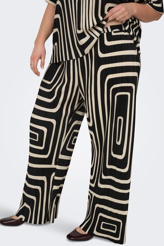 Pantalón regular fit - Negro