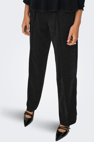 Pantalón regular fit - Negro
