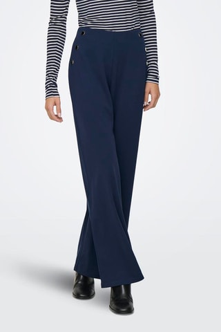 Pantalón regular fit - Azul marino