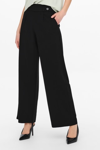 Pantalón wide leg - Negro